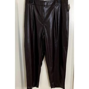 Max Studio Chocolate Wide Leg Pants